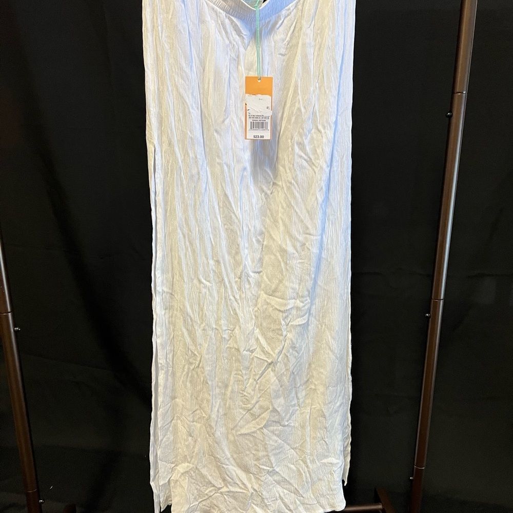 White slip skirt